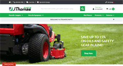 Desktop Screenshot of jthomasparts.com